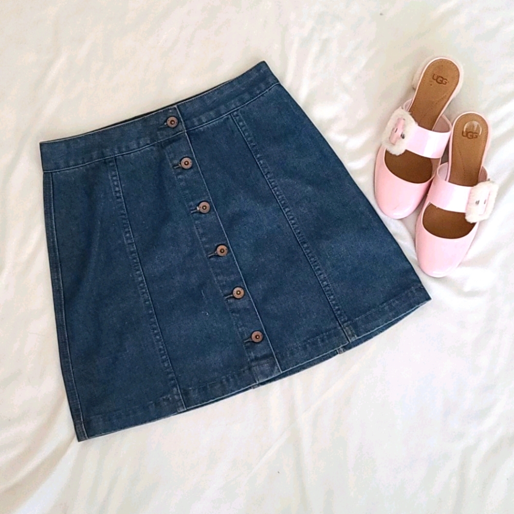 Jean Skirt Sz Small